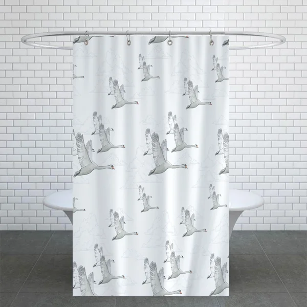 پرده حمام کد jack-6771 سایز 200×180 سانتی متر