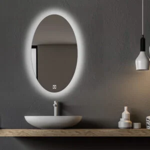 آینه لمسی دلفین مدل TCH-OV-60