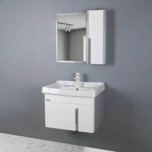 ست کابینت و روشویی دلفین مدل 1135 به همراه آینه و باکس