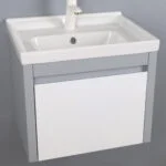 ست کابینت و روشویی پیسو مدل P-5040-GR | سفید | گارانتی اصالت و سلامت فیزیکی کالا