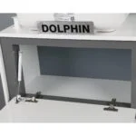 ست کابینت و روشویی دلفین مدل ZND-R12-W به همراه آینه و باکس | سفید | گارانتی اصالت و سلامت فیزیکی کالا