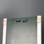 آینه سرویس بهداشتی دلفین مدل Pvc-5035 | سفید | گارانتی اصالت و سلامت فیزیکی کالا