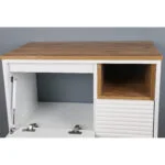 ست کابینت و روشویی دلفین مدل Znd-R23-W به همراه آینه و باکس | سفید | گارانتی اصالت و سلامت فیزیکی کالا