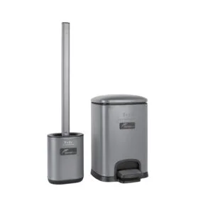 ست سطل و فرچه دلفین مدل EV-3-litr | طوسی | گارانتی اصالت و سلامت فیزیکی کالا