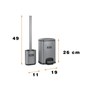 ست سطل و فرچه دلفین مدل EV-3-litr