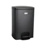 سطل زباله پدالی دلفین مدل Pry-20-ltr-bl | مشکی | گارانتی اصالت و سلامت فیزیکی کالا