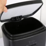 ست سطل زباله و فرچه دلفین مدل EV-5-ltr