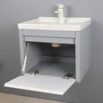 ست کابینت و روشویی دلفین مدل 5040-gr به همراه آینه | طوسی | گارانتی اصالت و سلامت فیزیکی کالا