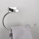 آویز حوله دلفین مدل EST-01-C | کروم | گارانتی اصالت و سلامت فیزیکی کالا