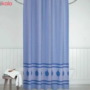 پرده حمام دلفین کد Ev-5030 v1 سایز 200×180 سانتی متر  | آبی | گارانتی اصالت و سلامت فیزیکی کالا