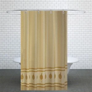 پرده حمام دلفین کد Ev-5030 v3 سایز 200×180 سانتی متر  | کرم | گارانتی اصالت و سلامت فیزیکی کالا