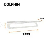 استند حمام دلفین مدل MSH-475 | سفید | گارانتی اصالت و سلامت فیزیکی کالا