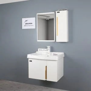 ست کابینت و روشویی دلفین مدل 1135-G به همراه آینه و باکس | طلایی | گارانتی اصالت و سلامت فیزیکی کالا