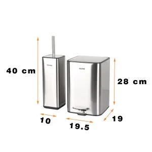 ست سطل و فرچه دلفین مدل 105--5litr