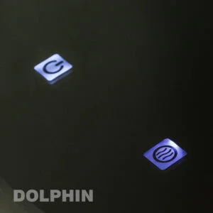 آینه سرویس بهداشتی  دلفین مدل ضدبخار TCH-HT-SQ 61