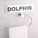 آویز حوله دلفین مدل 2530-C-G | کروم | گارانتی اصالت و سلامت فیزیکی کالا