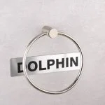 آویز حوله دلفین مدل SS-7230 | کروم مات | گارانتی اصالت و سلامت فیزیکی کالا