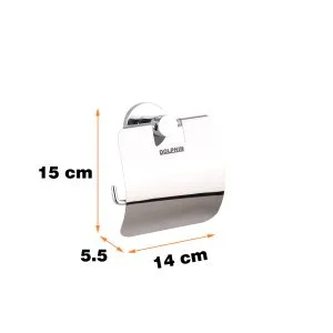 پایه رول دستمال کاغذی دلفین مدل Rdndo-C | کروم | گارانتی اصالت و سلامت فیزیکی کالا