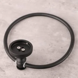 آویز حوله دلفین مدل JX-BL | مشکی | گارانتی اصالت و سلامت فیزیکی کالا