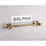آویز حوله دلفین مدل Shelvy-L46-G | طلایی | گارانتی اصالت و سلامت فیزیکی کالا