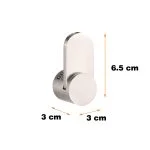 آویز لباس دلفین مدل 7230-ss | کروم مات | گارانتی اصالت و سلامت فیزیکی کالا