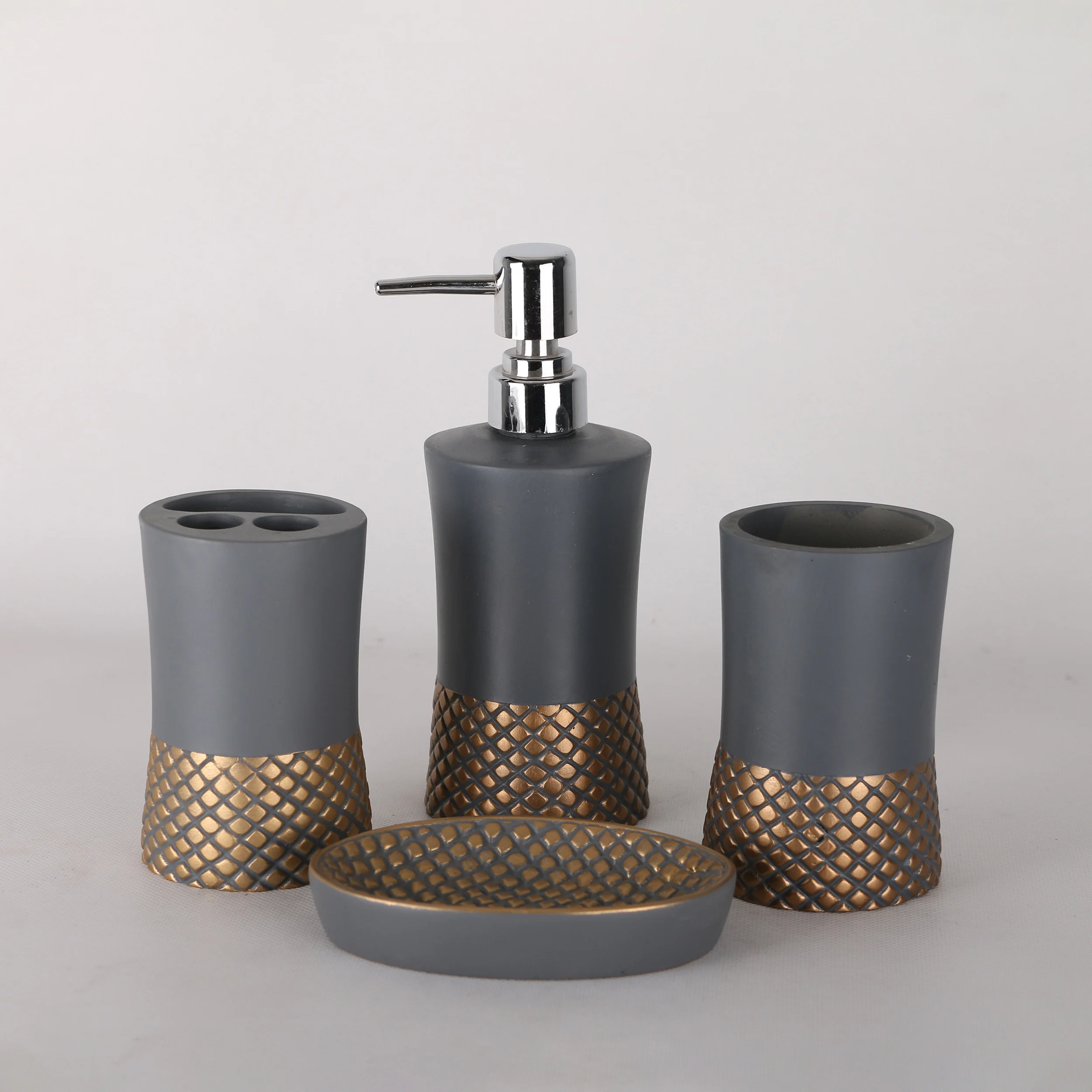 ست سرویس بهداشتی 4 پارچه دلفین مدل 001-Dgr | طوسی فیلی | گارانتی اصالت و سلامت فیزیکی کالا ست سرویس بهداشتی 4 پارچه دلفین مدل 001-Dgr | طوسی فیلی | گارانتی اصالت و سلامت فیزیکی کالا