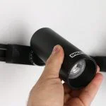 چراغ بالا آینه ای دلفین مدل La-03-BL | مشکی | گارانتی اصالت و سلامت فیزیکی کالا