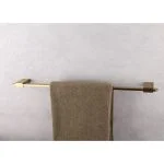 آویز حوله دلفین مدل RCT-L49-Gss | طلایی مات | گارانتی اصالت و سلامت فیزیکی کالا