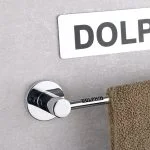 آویز حوله دلفین مدل Rdndo-L40-C | کروم | گارانتی اصالت و سلامت فیزیکی کالا