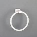 آویز حوله دلفین مدل حلقه ای کد 66-W | سفید | گارانتی اصالت و سلامت فیزیکی کالا