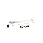 آویز حوله دلفین مدل 7230-L40-SS | کروم مات | گارانتی اصالت و سلامت فیزیکی کالا