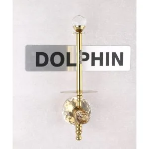 پایه رول دستمال کاغذی دلفین کد Shelvy-K-G | طلایی | گارانتی اصالت و سلامت فیزیکی کالا