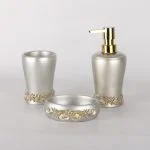 ست سرویس بهداشتی 3 پارچه دلفین مدل 008-Bj | بژ | گارانتی اصالت و سلامت فیزیکی کالا