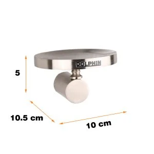 جاصابونی دلفین مدل 7230-SS | کروم مات | گارانتی اصالت و سلامت فیزیکی کالا