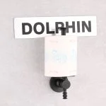 پایه رول دستمال کاغذی دلفین مدل رول کوتاه ایستاده JX-K-BL | مشکی | گارانتی اصالت و سلامت فیزیکی کالا