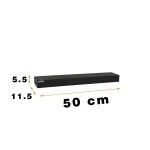 شلف دیواری دلفین مدل Est-Pvc-50-BL | مشکی | گارانتی اصالت و سلامت فیزیکی کالا