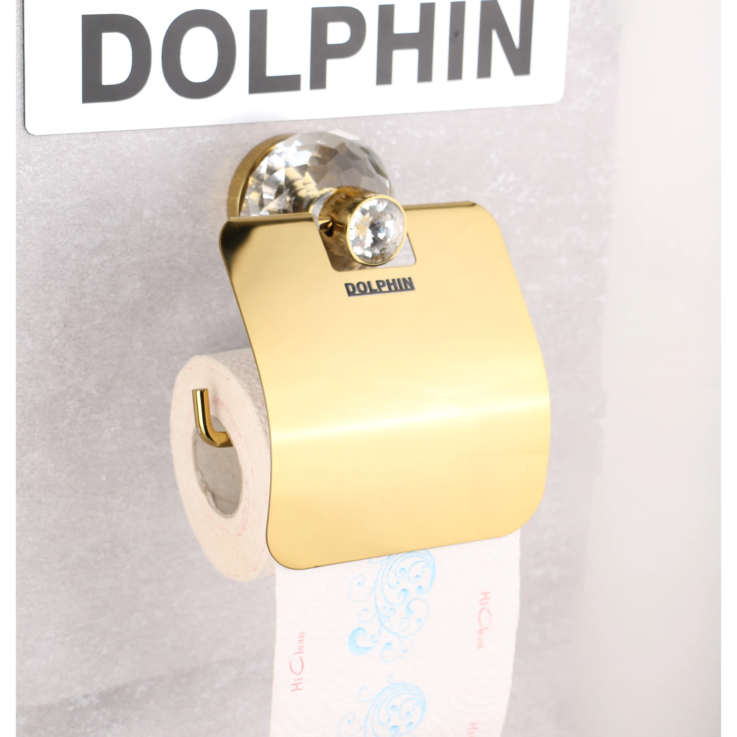 پایه رول دستمال کاغذی دلفین مدل Shelvy-G | طلایی | گارانتی اصالت و سلامت فیزیکی کالا پایه رول دستمال کاغذی دلفین مدل Shelvy-G | طلایی | گارانتی اصالت و سلامت فیزیکی کالا