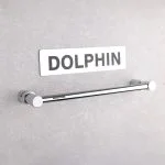 آویز حوله دلفین مدل 2530-L35-C | کروم | گارانتی اصالت و سلامت فیزیکی کالا