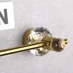 آویز حوله دلفین مدل Shelvy-L56-G | طلایی | گارانتی اصالت و سلامت فیزیکی کالا