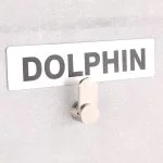 آویز لباس دلفین مدل 7230-ss | کروم مات | گارانتی اصالت و سلامت فیزیکی کالا