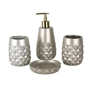 ست سرویس بهداشتی 4 پارچه دلفین مدل 002-Bj | بژ | گارانتی اصالت و سلامت فیزیکی کالا