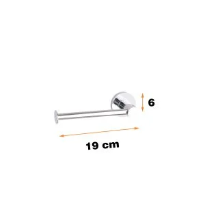 پایه رول دستمال کاغذی دلفین مدل Rdndo-K-C | کروم | گارانتی اصالت و سلامت فیزیکی کالا