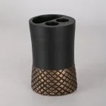 ست سرویس بهداشتی 4 پارچه دلفین مدل 001-Bl | مشکی | گارانتی اصالت و سلامت فیزیکی کالا