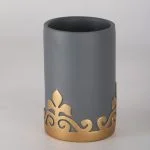 ست سرویس بهداشتی 4 پارچه دلفین مدل 005-Gr | طوسی | گارانتی اصالت و سلامت فیزیکی کالا