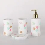 ست سرویس بهداشتی 4 پارچه دلفین مدل 003-W | سفید | گارانتی اصالت و سلامت فیزیکی کالا