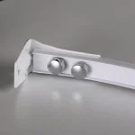 میله پرده حمام دلفین مدل FLX-200 | سفید | گارانتی اصالت و سلامت فیزیکی کالا