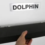 شلف دیواری دلفین مدل Est-Pvc-50-BL | مشکی | گارانتی اصالت و سلامت فیزیکی کالا