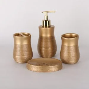 ست سرویس بهداشتی 4 پارچه دلفین مدل 004-G