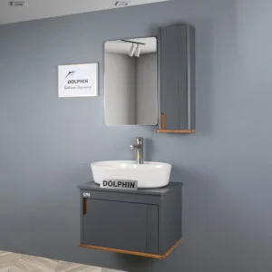 ست کابینت و روشویی دلفین مدل R15 به همراه آینه و باکس | طوسی | گارانتی اصالت و سلامت فیزیکی کالا