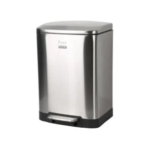 سطل زباله دلفین مدل Ev-232-12litr | کروم مات | گارانتی اصالت و سلامت فیزیکی کالا